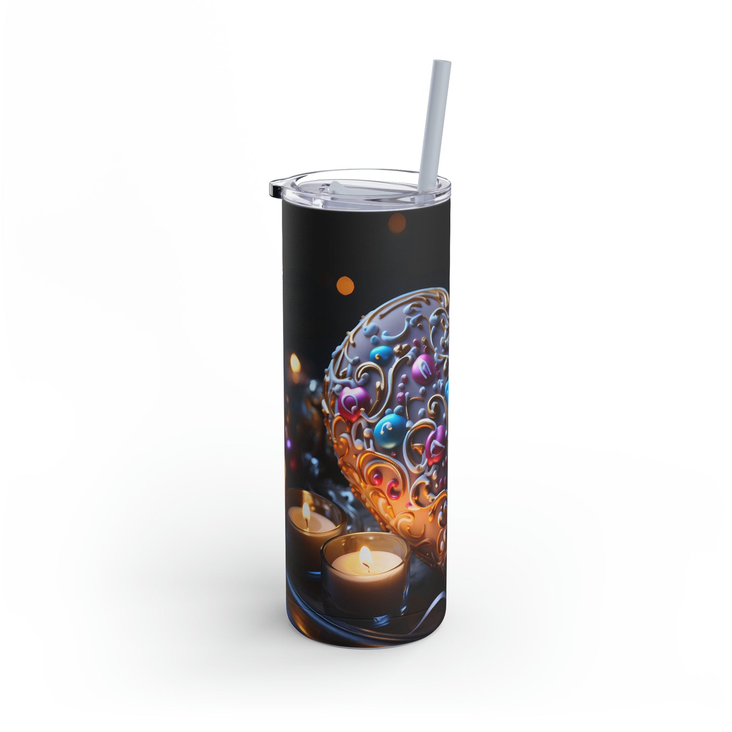 Christmas Cookies Skinny Matte Tumbler, 20oz