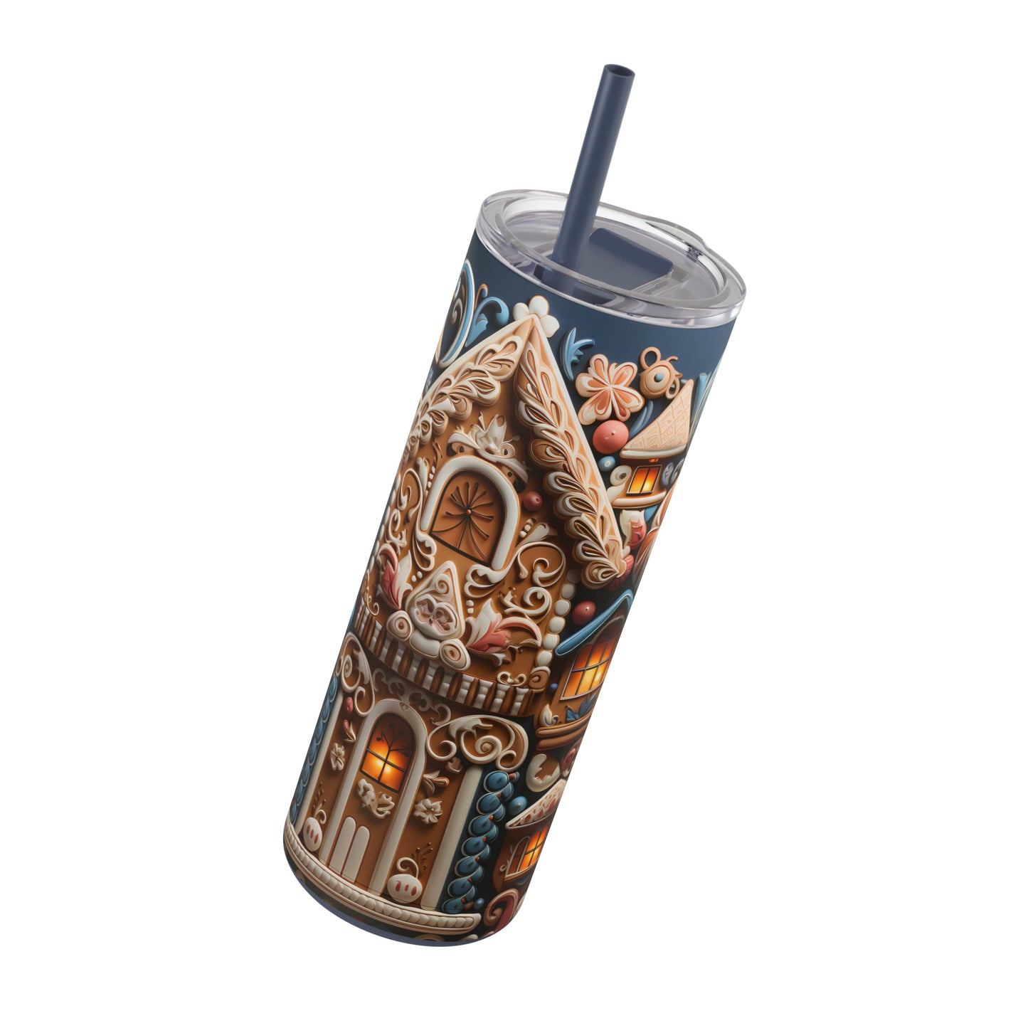 Christmas Cookies Skinny Matte Tumbler, 20oz