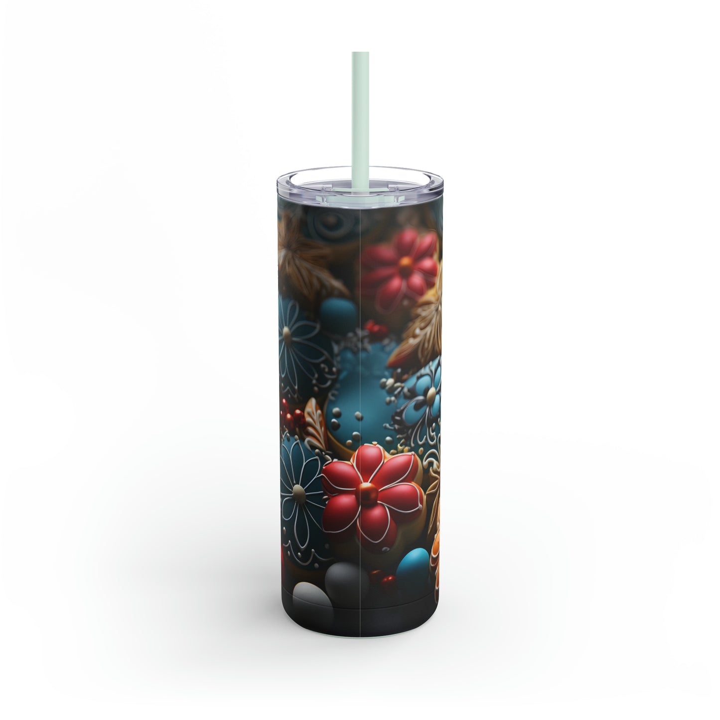 Christmas Cookies Skinny Matte Tumbler, 20oz