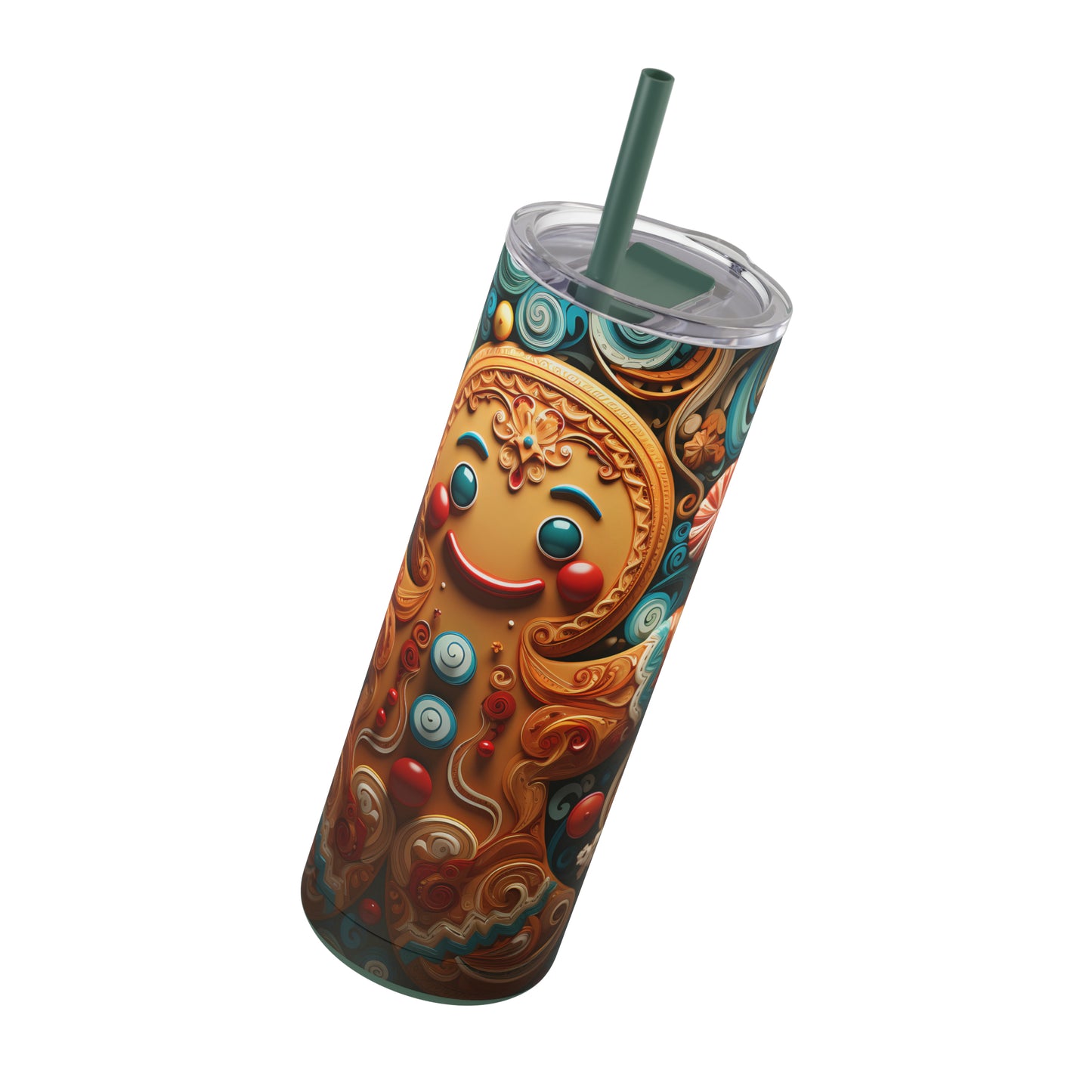 Christmas Cookies Skinny Matte Tumbler, 20oz