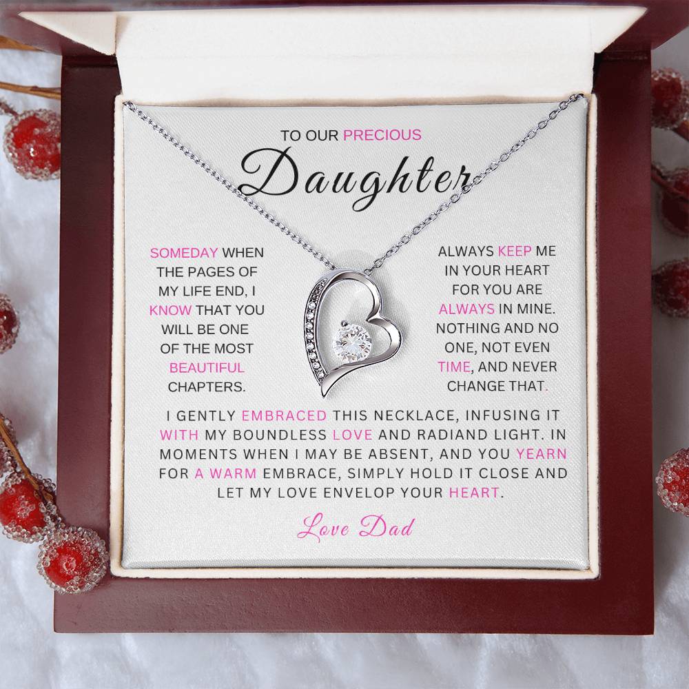 Precious Daughter - Forever Love Necklace