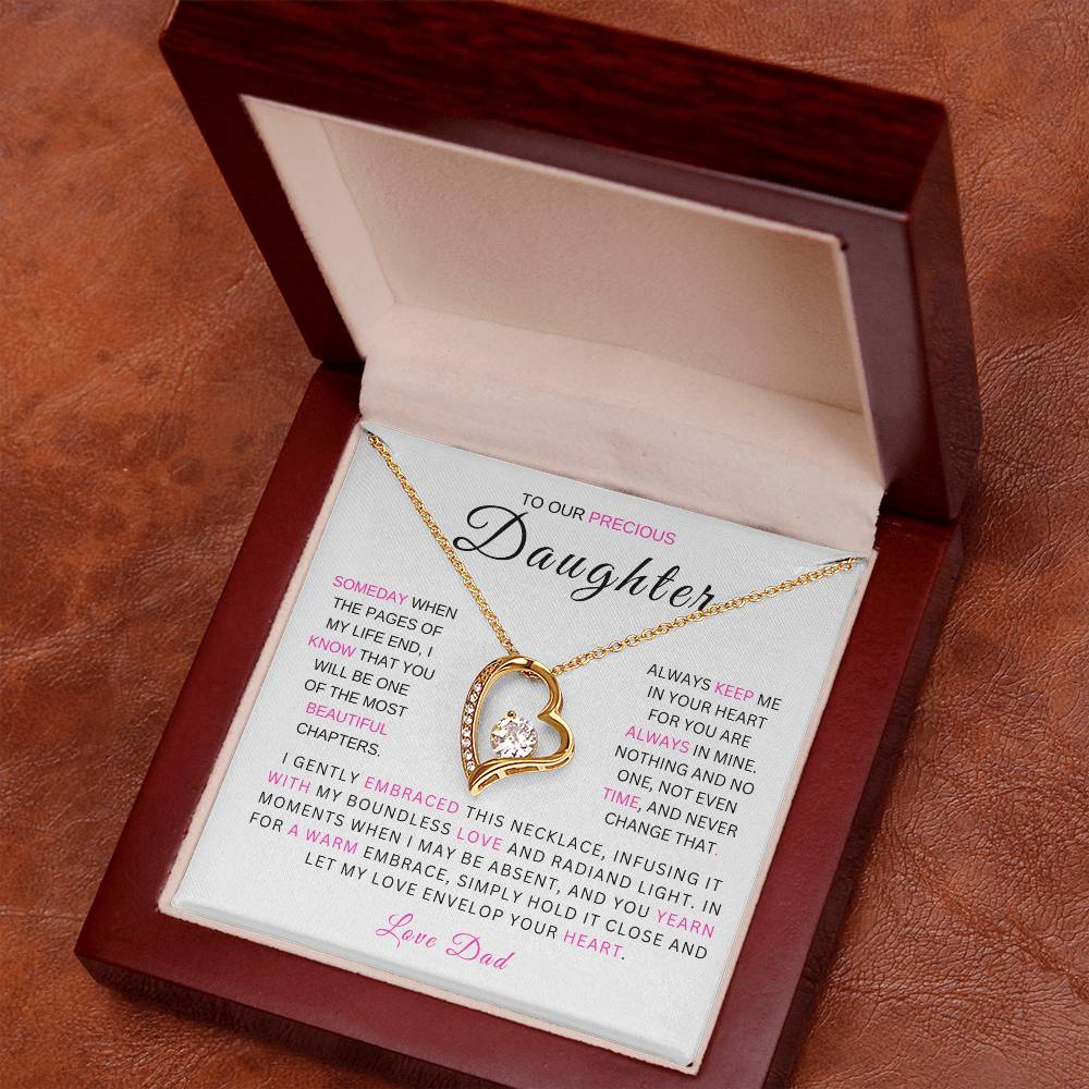 Precious Daughter - Forever Love Necklace