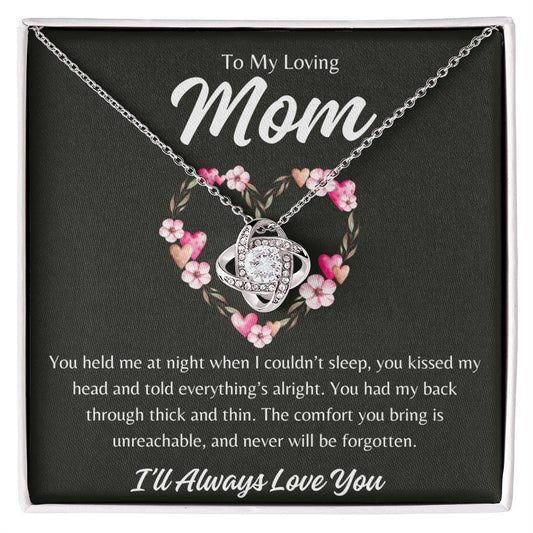 Mom / Love Knot Necklace