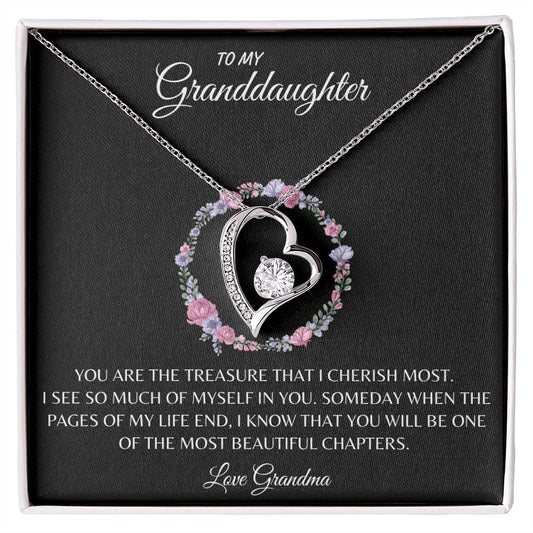 Granddaughter / Forever Love necklace