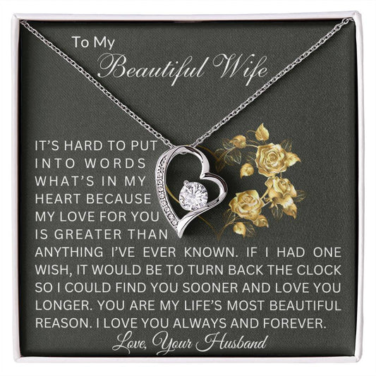 Wife / Forever Love Necklace