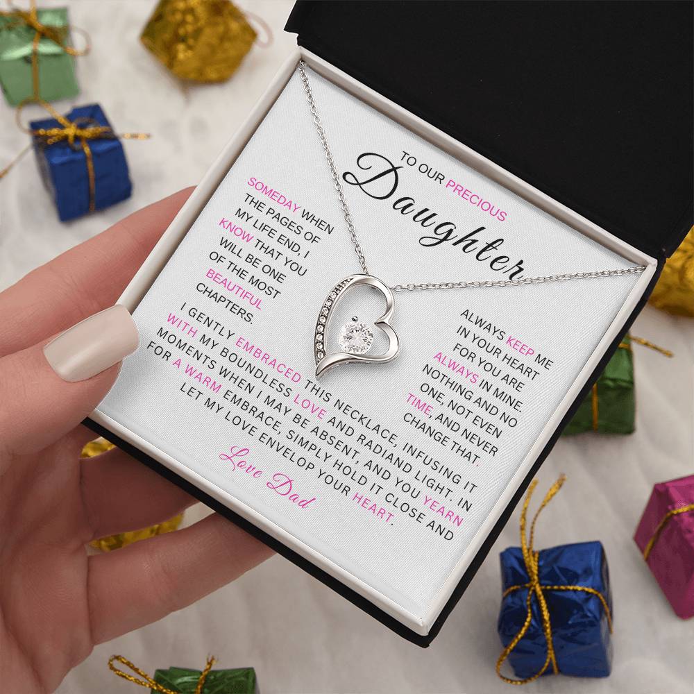 Precious Daughter - Forever Love Necklace