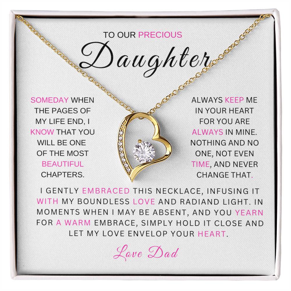 Precious Daughter - Forever Love Necklace