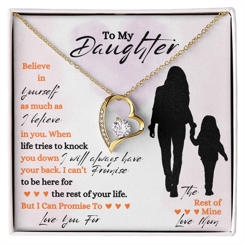 Daughter / Forever Love Necklace