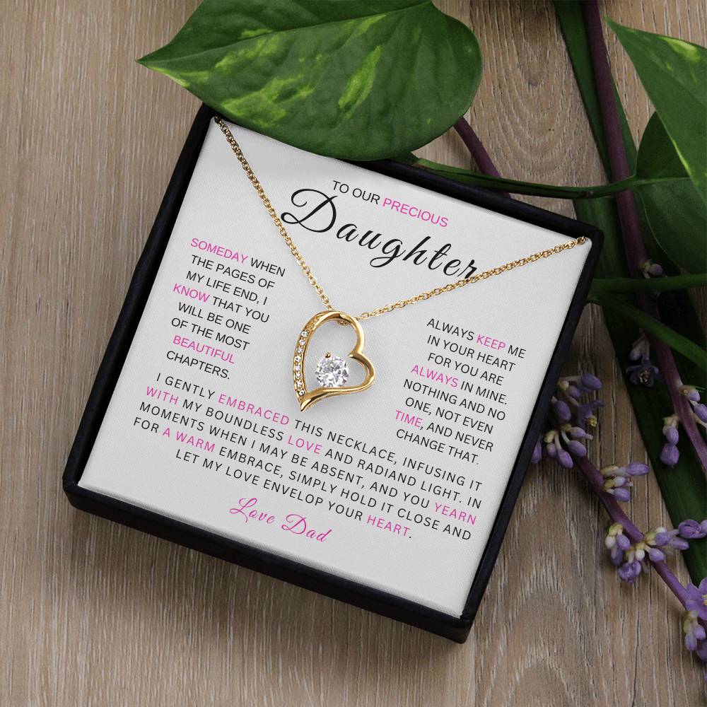 Precious Daughter - Forever Love Necklace