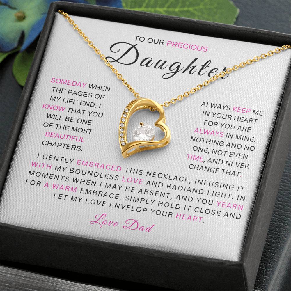 Precious Daughter - Forever Love Necklace